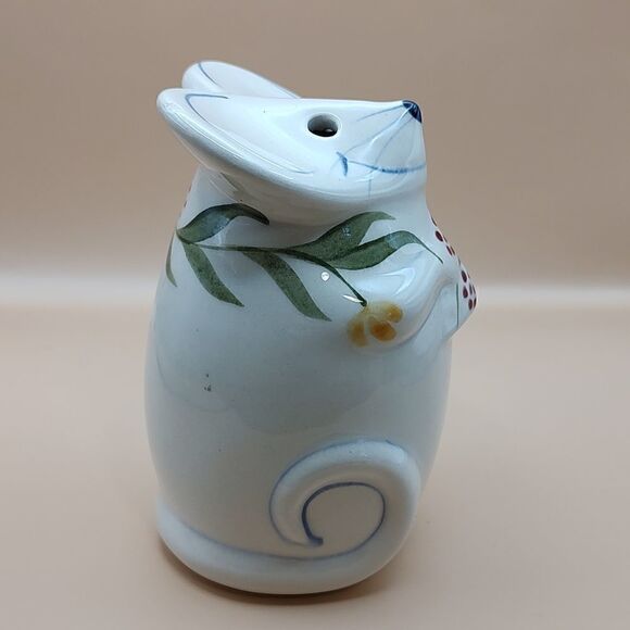 Vintage Gates-Ware Ceramic Mouse Cheese Shaker - Picture 4 of 8